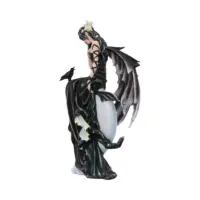 Nemesis Now Nene Thomas Dark Skies Dark Moon Fairy and Raven Companion Figurine 28cm Figurines Medium (15-29cm) 2