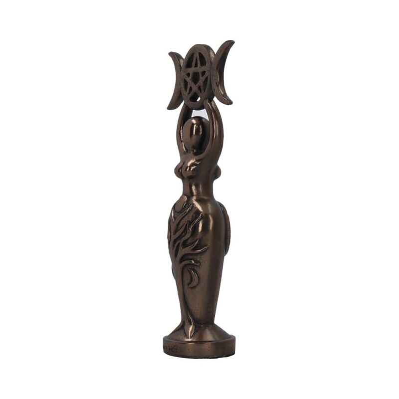 Triple Goddess Figurine Bronzed Wiccan Idol Ornament Figurines Medium (15-29cm) 3