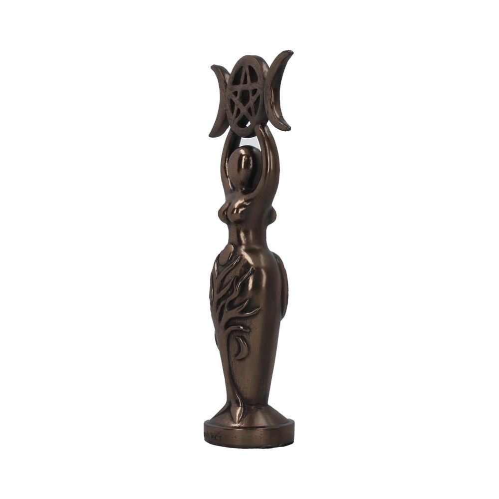 Triple Goddess Figurine Bronzed Wiccan Idol Ornament Figurines Medium (15-29cm) 2