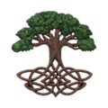 Hand Painted Tree of Life Celtic Wall Plaque Home Décor 4