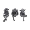 Three Wise Goblins Figurine Gargoyle Ornaments Figurines Small (Under 15cm) 2