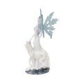 Aura Figurine Winter Fairy Wolf Ornament Figurines Medium (15-29cm) 6