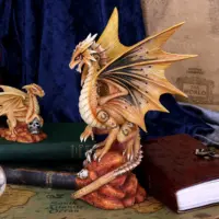 Anne Stokes Adult Desert Dragon Figurine 24.5cm Figurines Medium (15-29cm) 2