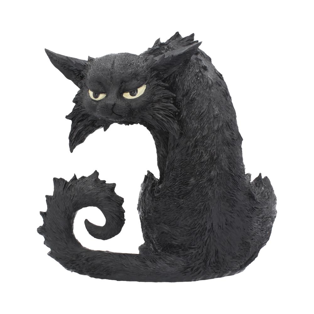 Large Black Cat Witches Familiar Figure Salem 25.5cm Figurines Medium (15-29cm)