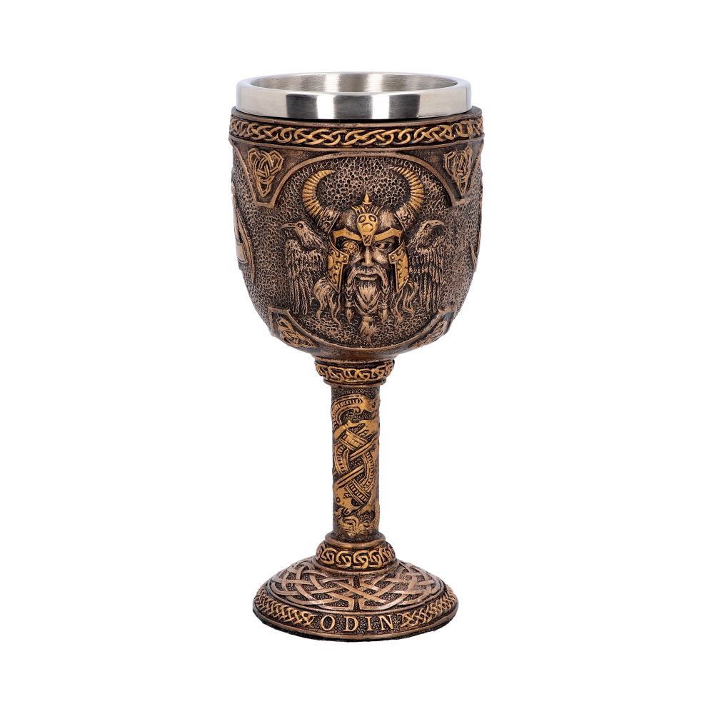 Odin Norse God of Wisdom and War Goblet Goblets & Chalices