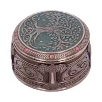 Nemesis Now Round Tree of Life Celtic Trinket Box 10cm Boxes & Storage 2