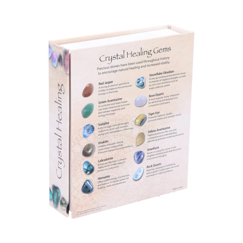 Crystal Healing Set of 12 Stones promoting spiritual wellness. Gifts & Games 7