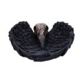 Edgar Allen Poe’s Nevermore Raven Skull Trinket Holder Jewellery Dish Figurines Medium (15-29cm) 2