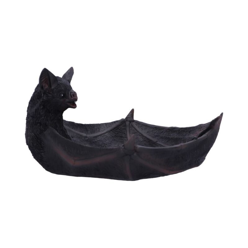Winged Watcher Bat Trinket Holder Jewellery Dish Figurines Medium (15-29cm) 7