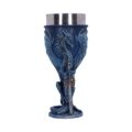 Ruth Thompson Sea Blade Blue Water Dragon Goblet Glass Goblets & Chalices 2