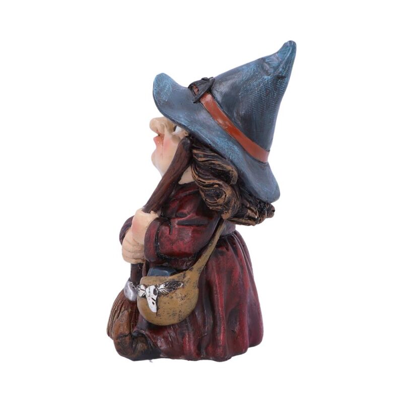 Toil Small Witch and Broomstick Figurine Figurines Small (Under 15cm) 3