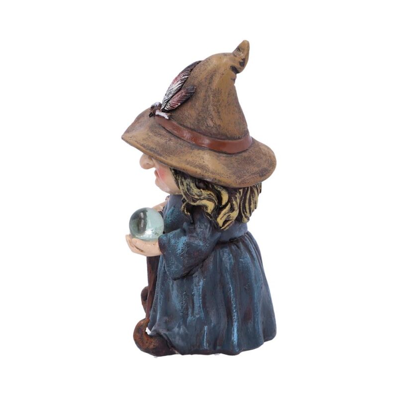 Trouble Small Witch and Crystal Ball Figurine Figurines Small (Under 15cm) 3