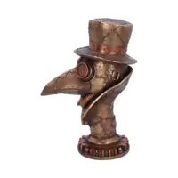 Nemesis Now Steampunk Beaky Plague Doctor Bust Figurine 23cm Figurines Medium (15-29cm) 2