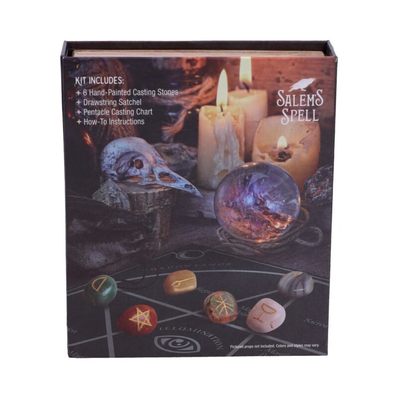 Salem’s Spell Kit Set of Six Witches Wellness Stones in Decorated Box Gifts & Games 5