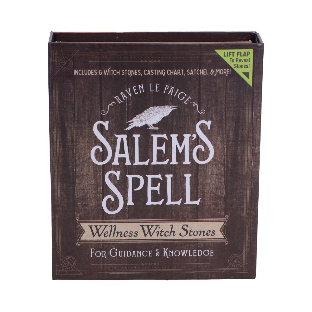 Salem’s Spell Kit Set of Six Witches Wellness Stones in Decorated Box Gifts & Games