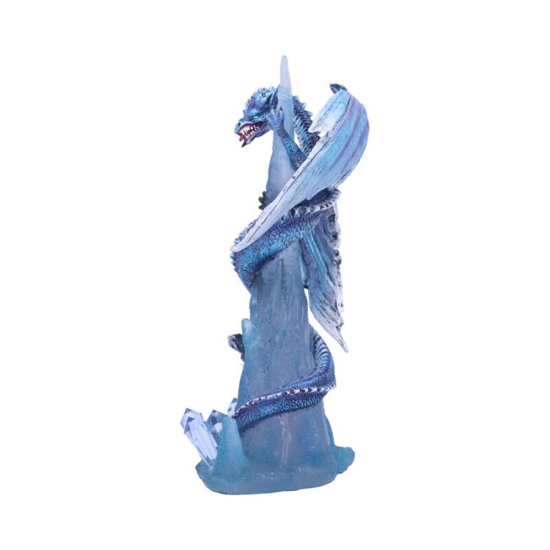 Crystal Custodian Blue Ice Dragon Figurine Figurines Medium (15-29cm) 3
