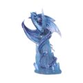 Crystal Custodian Blue Ice Dragon Figurine Figurines Medium (15-29cm) 2