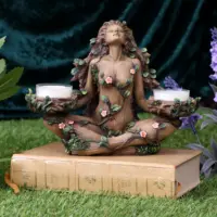 Nemesis Now Balance of Nature Female Tree Spirit Tealight Candle Holder 19cm Candles & Holders 2