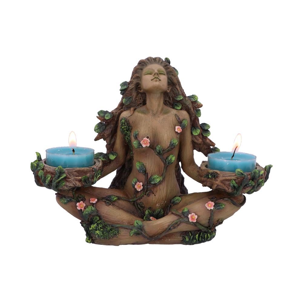 Balance of Nature Female Tree Spirit Tealight Candle Holder Candles & Holders