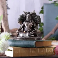 Nemesis Now Cernunnos Bronze Tealight Holder 13.5cm Candles & Holders 2