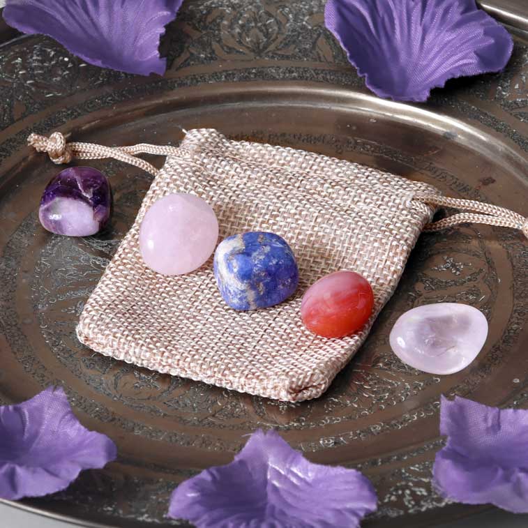 Natural Healing Stones Set Gifts & Games 2
