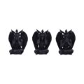 Three Wise Baphomet Figurines 10.2cm Figurines Small (Under 15cm) 2
