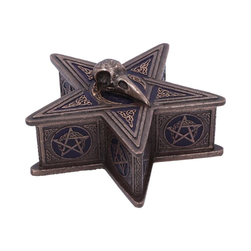 Pentagram Raven Box 16.5cm Boxes & Storage 7