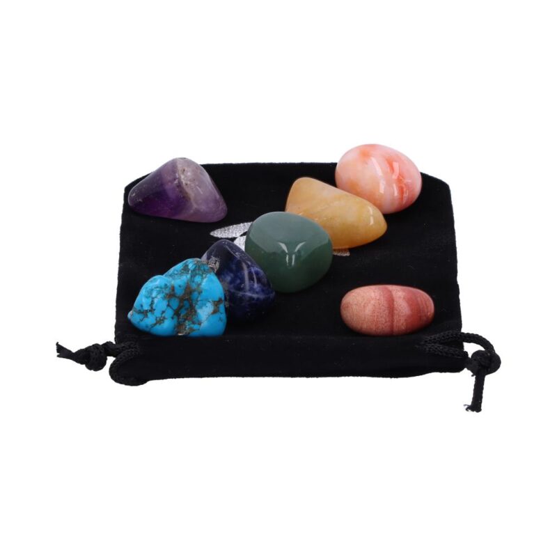 Sacred Chakra Wellness Stones Kit Gifts & Games 5