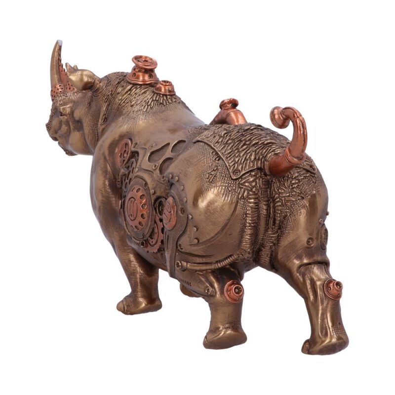 Bronze Steampunk Rhino Figurine 29.5cm Figurines Large (30-50cm) 7