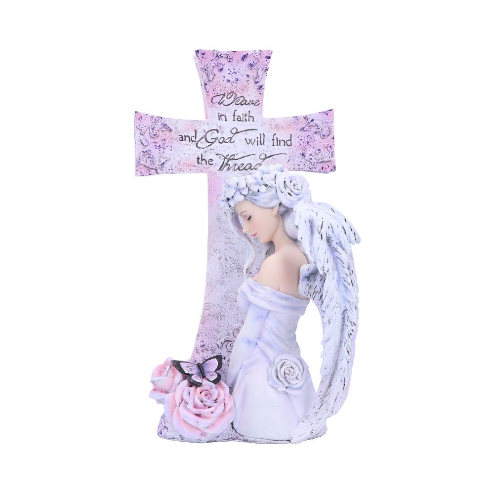 Weave in Faith Angel Figurine by Jessica Galbreth 26cm Figurines Medium (15-29cm) 2