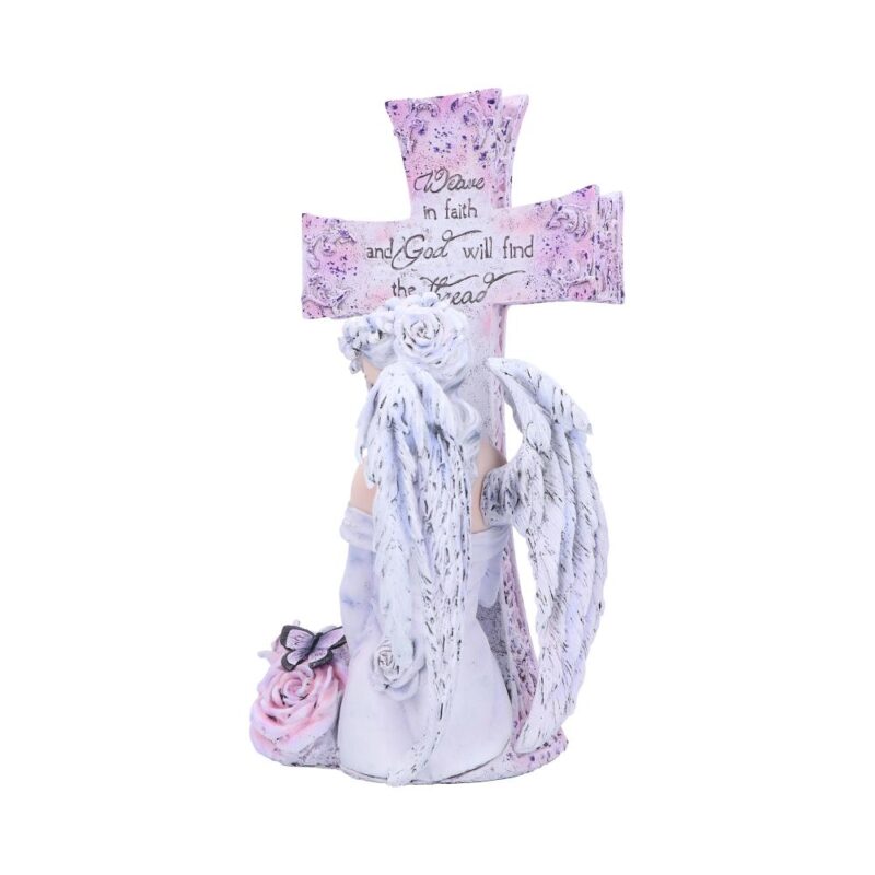 Weave in Faith Angel Figurine by Jessica Galbreth 26cm Figurines Medium (15-29cm) 5