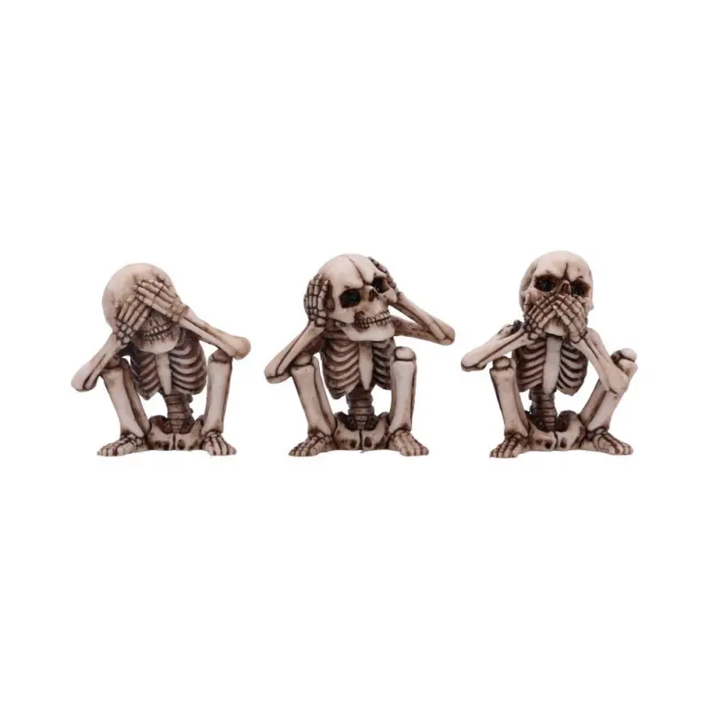 Three Wise Skellingtons 9.5cm Figurines Small (Under 15cm)