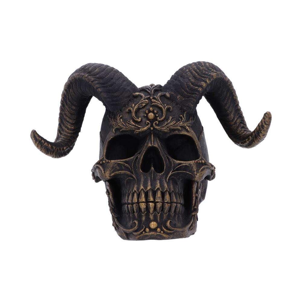 Diabolus Horned Skull 18cm Figurines Medium (15-29cm) 2
