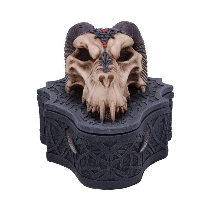 Dragon Skull Box (Monte Moore) 17.7cm Boxes & Storage 5