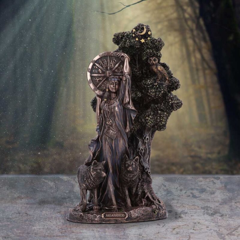 Arianrhod The Celtic Goddess of Fate Bronze Figurine 24cm Figurines Medium (15-29cm) 9