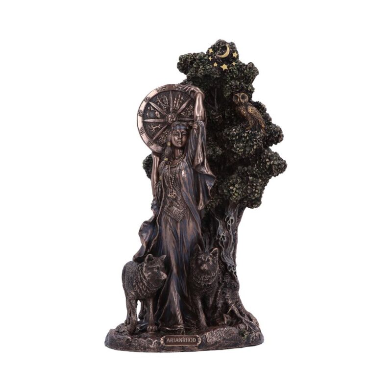 Arianrhod The Celtic Goddess of Fate Bronze Figurine 24cm Figurines Medium (15-29cm)