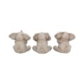 Three Baby Elephants Figurine Elephant Ornaments Figurines Small (Under 15cm) 8
