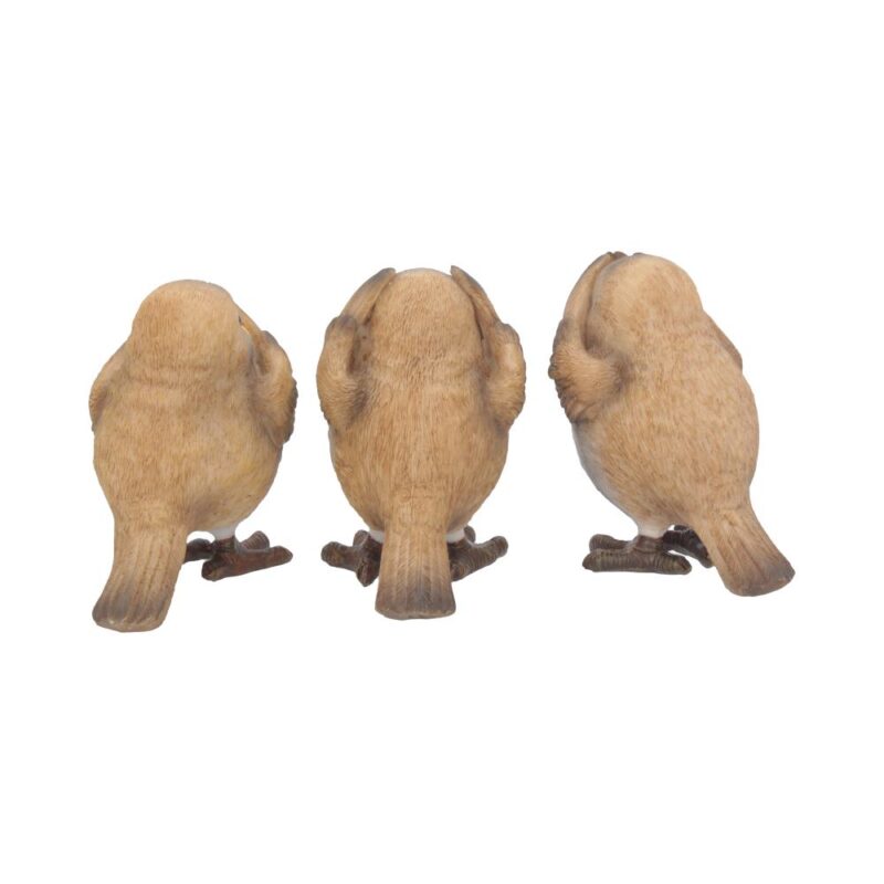 Three Wise Robin Figurines 8cm Figurines Small (Under 15cm) 5