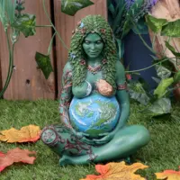 Nemesis Now Small Ethereal Mother Earth Gaia Art Statue Painted Figurine 17.5cm Figurines Medium (15-29cm) 2