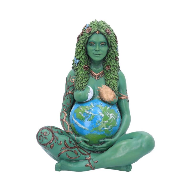 Large Ethereal Mother Earth Gaia Art Statue Painted Figurine Figurines Large (30-50cm)