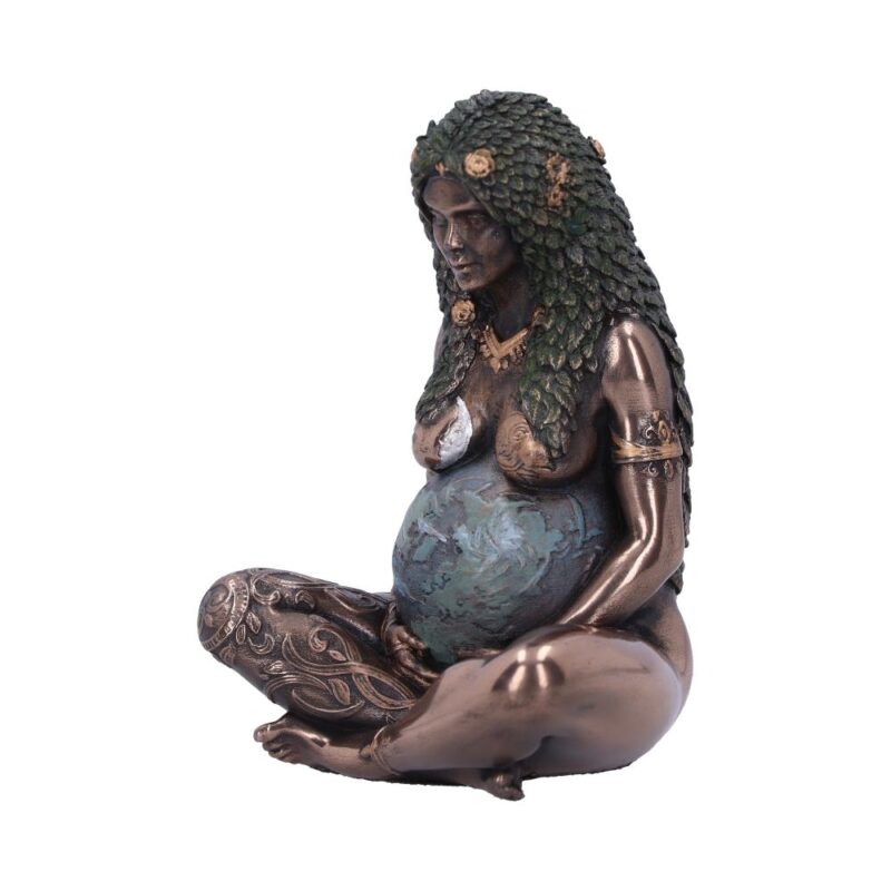 Mini Bronze Mother Earth Art Figurine 8.5cm Figurines Small (Under 15cm) 3