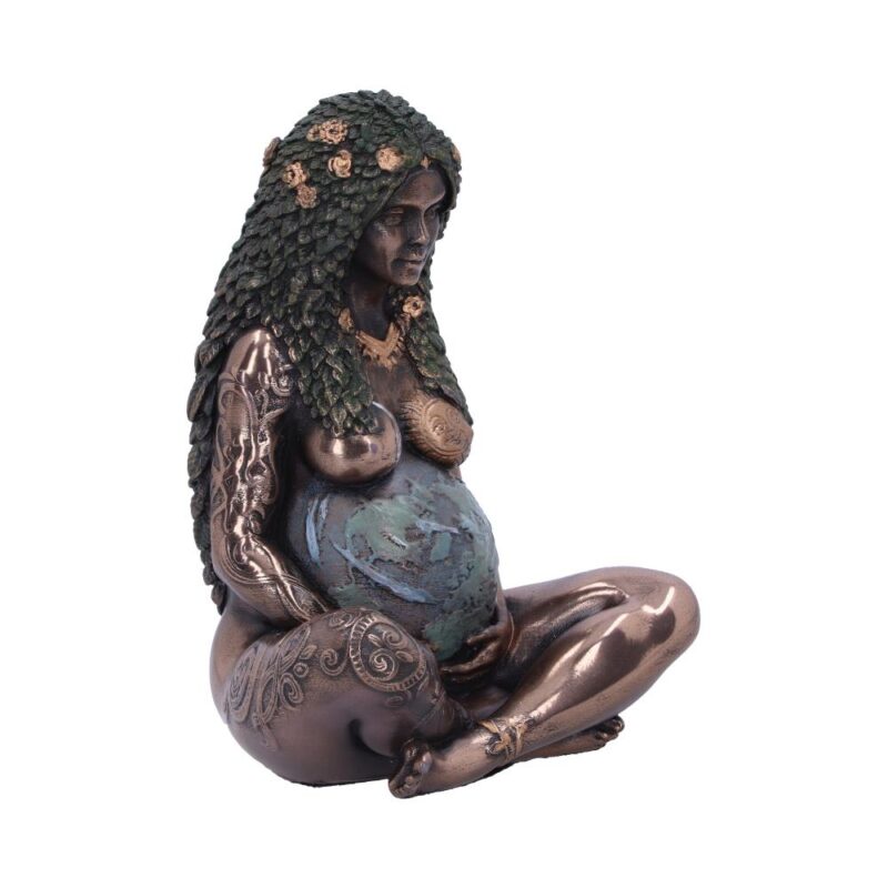 Mini Bronze Mother Earth Art Figurine 8.5cm Figurines Small (Under 15cm) 7