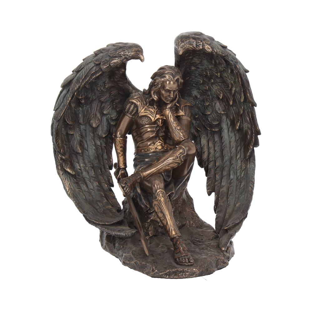 Bronzed Lucifer The Fallen Angel Religious Figurine. 16.5cm Figurines Medium (15-29cm)