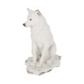 White Ghost Wolf Figurine Ornament Figurines Medium (15-29cm) 4