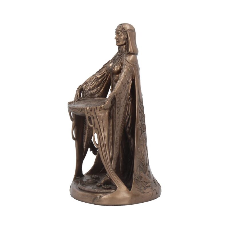 Bronzed Celtic Goddess Danu Ornament 22.5cm Figurines Medium (15-29cm) 3