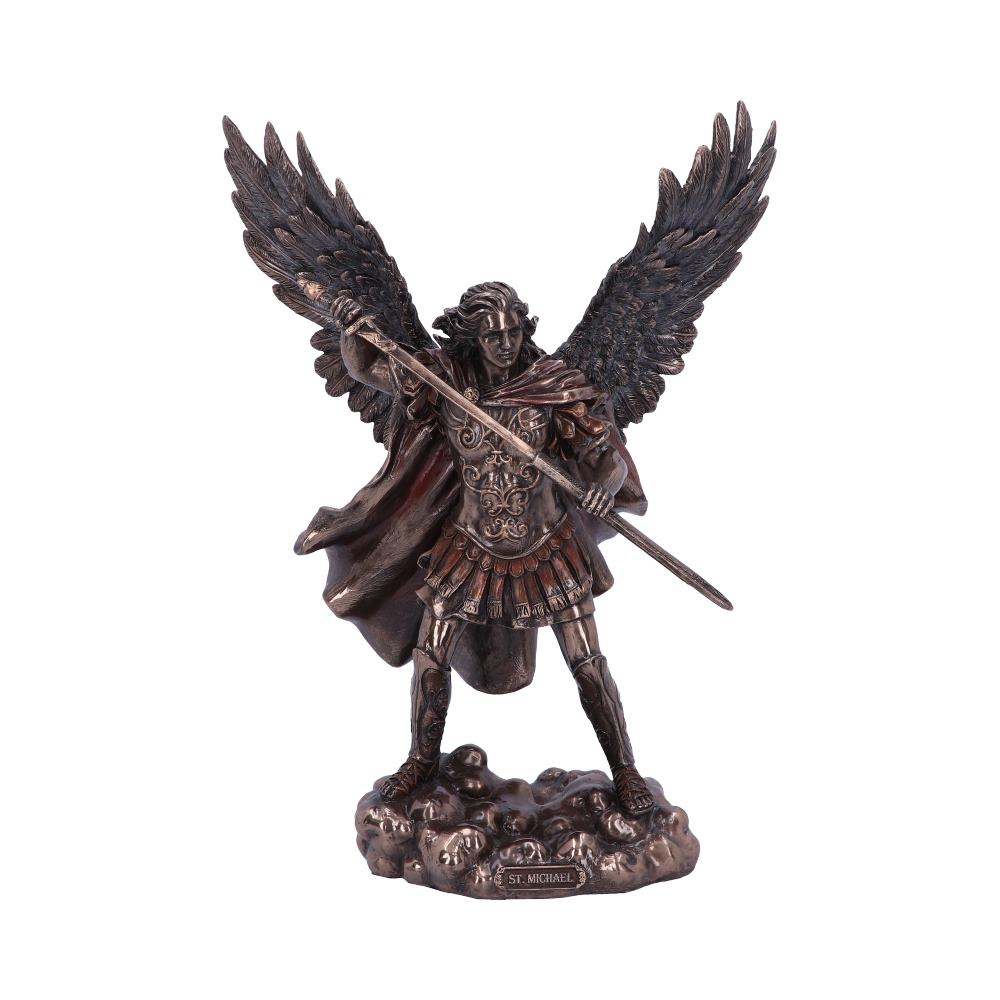 Bronze Saint Michael the Defender Archangel Figurine Figurines Medium (15-29cm)