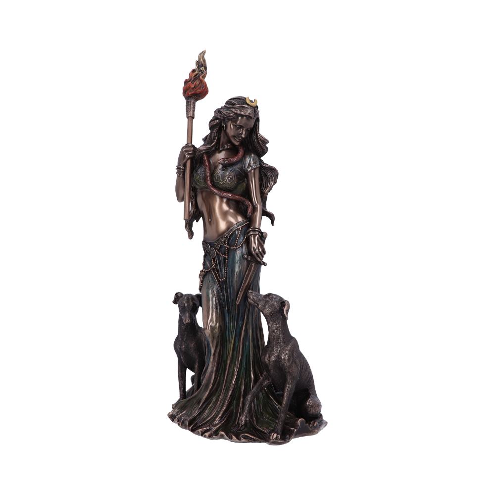 Bronze Mythological Hecate Moon Goddess Figurine 34cm Figurines Large (30-50cm) 2