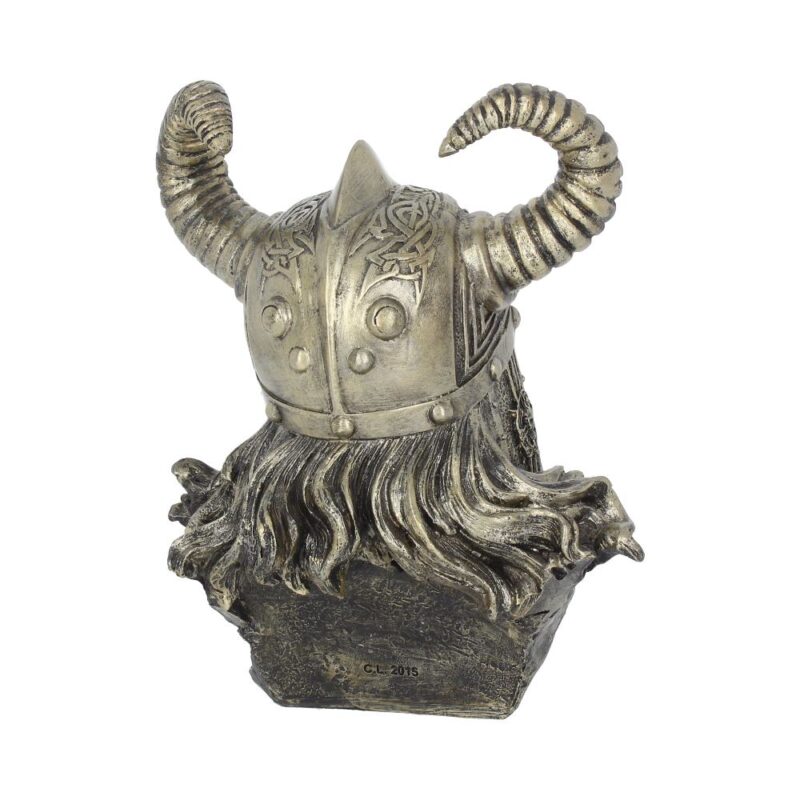 Bronze Odin Norse Viking God Bust Figurines Medium (15-29cm) 7