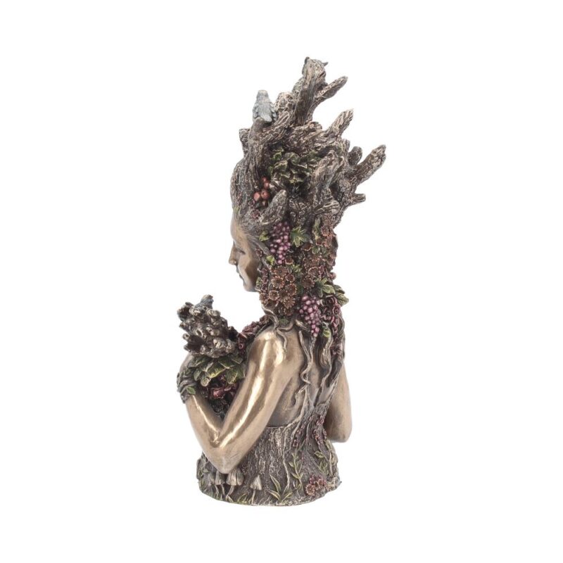Bronzed Mother Earth Gaia Bust 26cm Figurines Medium (15-29cm) 5