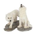 Before the Chase White Wolf Figure Set of 2 9.8cm Figurines Small (Under 15cm) 2